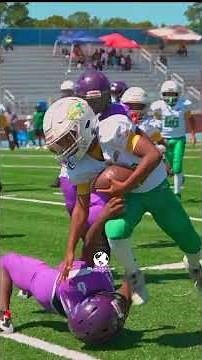 1OU FOOTBALL PLAYER DOMINATES!! BEST 10U IN THE STATE???