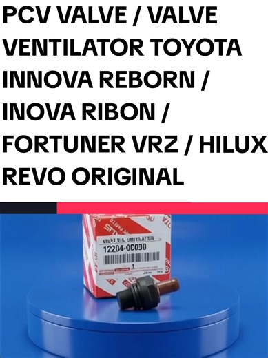 PCV Valve Replacement for Toyota Innova Reborn