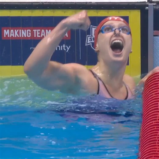 Another day, another backstroke W for Regan Smith. 😤 Phoebe Bacon qualifies for her second Olympic Games with a second-place finish. #SwimTrials24 | NBC Olympics & Paralympics