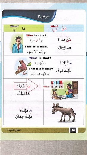 Minhajul Arabia part 1 lesson 2 | Arabic for beginners | Learn Arabic #arabic #learnarab