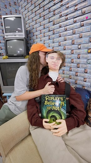 Josh DiGangi takes us through what sparked the world’s largest Titanic VHS collection! Meet JD, who’s collected over 3,000 VHS copies of the iconic film. 📼🎥 He even has multiple dummies of Leonardo DiCaprio as Jack Dawson! Find more fascinating stories like this in Ripley’s all-new book, Dare to Discover! Use code 40DARE on Amazon to get 40% off from now through 9/9! . . . #Ripleys #BION #RipleysBION #WeirdHistory #History #WeirdNews #DareToDiscover #RipleysBelieveltorNot #RipleyPublishing #Ne