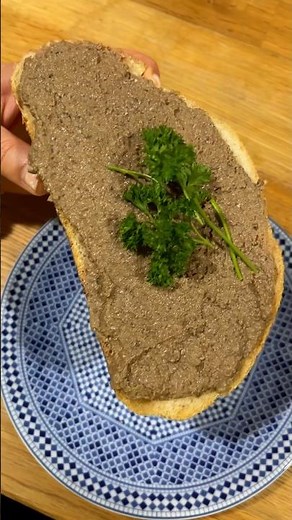 the BEST beef liver pate EVER🥩 #shorts #beef #food #cooking #recipe #liver #bread #delicious #yummy