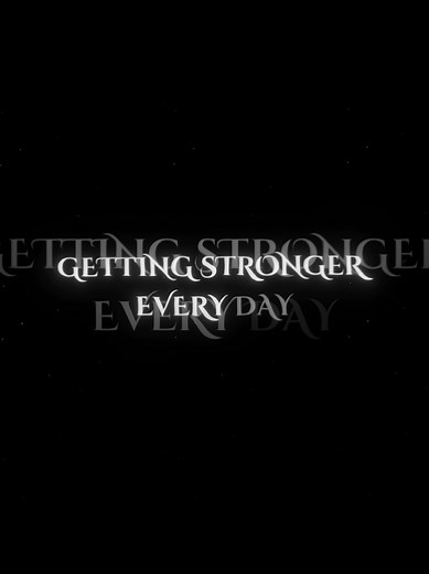 Getting Stronger Every Day: Inspirational Lyrics Video