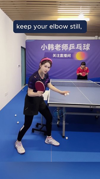 2 Tips for a Heavy Backspin Hook Serve 🏓 #tabletennistutorial #tabletennistips #pingpongtricks