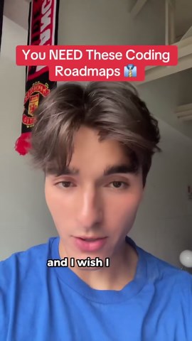 SWErikCodes on Instagram: "Roadmap.sh has roadmaps for every single developer role  #coding #roadmap #cs #computerscience #developer #softwareengineer #learntocode"