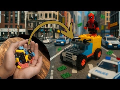 Camión LEGO • Tutorial paso a paso • Fácil y divertido