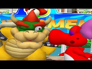 Mario Power Tennis - All Characters Victory Animations