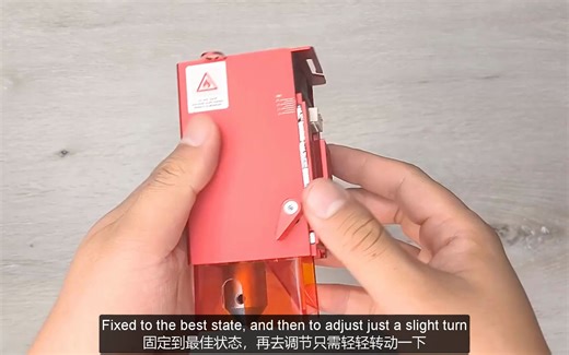 D1 Pro使用激光头上的扳手螺丝调整刻度教程【xTool】