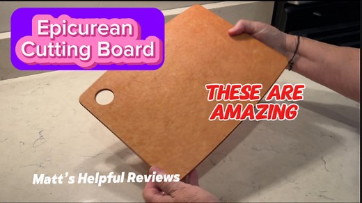 Watch Epicurean Cutting Boards are fantastic - take a look! on Amazon Live