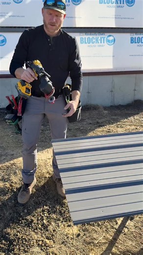 Great option for cutting gable steel! This was speed 1 on my drill. You can go ALOT faster if you want… I prefer a quality cut because it is still faster than a Nibbler. I will say this does not replace my Nibbler. I will always use the Nibbler for quality cuts. | RR Buildings