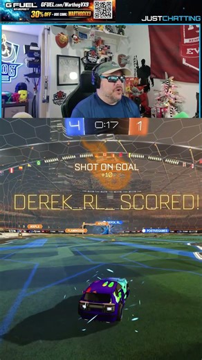 Final Seconds Goal with the Boys 🍗 #rocketleague
