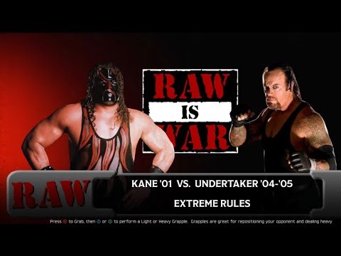 WWE 2k25 - Kane '01 vs Undertaker '04: Extreme Rules at Raw Is War