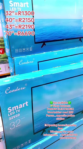 Condere smart TVs is still running on special price #smarttv#tiktok #tiktokviral #fypシ゚viralシfypシ゚viralシalシ2025lシalシ #fypシ゚viralシfypシ゚viralシalシ2025lシalシ