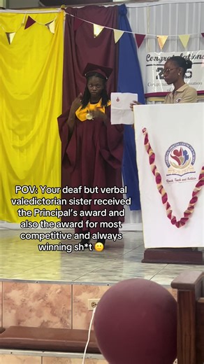 Inspiring Valedictorian Speech by a Sister