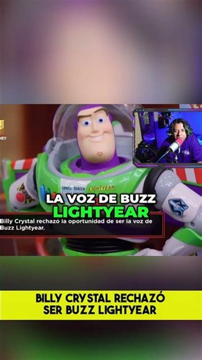 Billy Crystal turned down the role of Buzz Lightyear #buzzlightyear #toystory #charlymocte #histo...
