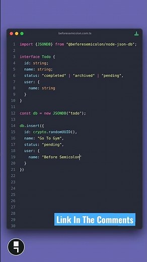 Create a JSON Database From Scratch