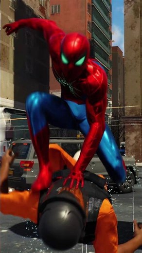 Best Finishers in Spiderman Remastered 💥🕷️