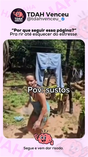 If you got stuck scrolling here… congrats, your ADHD won again 😂 But hey, you’re not alone — we laugh about it together every day. 👉 Siga para mais @tdahvenceu_ 👈 Because sometimes laughter is the best way to stay sane. 💭 #ADHDMemes #ADHDLife #FunnyContent #RelatableMemes #MentalHealthHumor #ADHDCommunity #LoFiVibes #StayChill #FocusAndFlow | TDAH Venceu