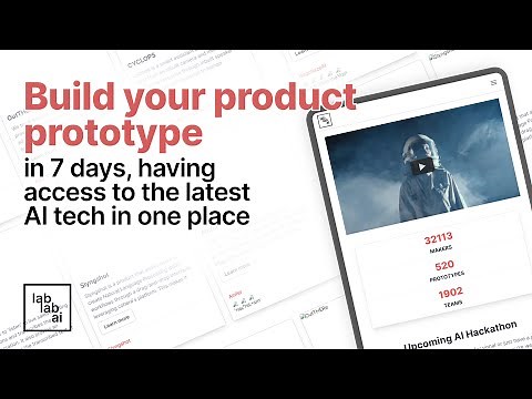 A Comprehensive Guide on how to Use lablab.ai platform to make you AI Hackathon a success!