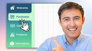 Make Custom Sidebars in Excel Spreadsheets for Easier Navigation and a Pro Finish