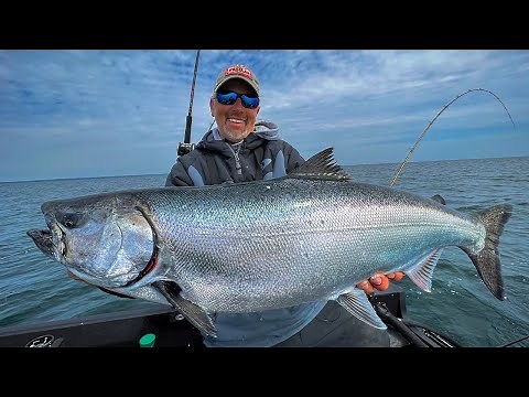 How to Catch EARLY SPRING King Salmon TROLLING!