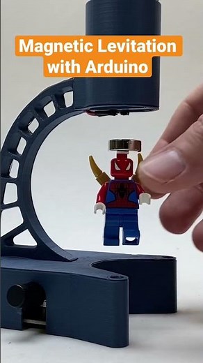 Magnetic levitation with Arduino