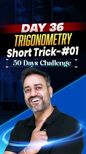 Professor JEE on Instagram: "Most students solve this in 1–2 minutes. I did it in a few seconds. ⚡ If you’re preparing for JEE and still relying on long methods, you’re slowing yourself down. Trigonometry becomes EASY when you understand patterns, shortcuts & identities the right way. Watch carefully — this trick may save marks in the real exam. Want more such hacks? Comment "Trigo" #iitjee #jeemains2026 #jeeadvanced #jeepreparation #trigonometry #mathstricks #shortcuts #studyhacks #speedmaths #
