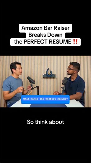 Bar Raiser: Sets Amazon’s Hiring Standards #resume #tech #career #fyp | Sajjaad Khader