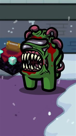 The Birth of a Zombie Boss! 🧟‍♂️👑 | Among Us x Minecraft #amongus #amonguszombie #minecraft