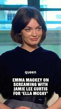 Emma Mackey On Screaming With Jamie Lee Curtis For Ella McCay #emmamackey #jamieleecurtis #ellamccay