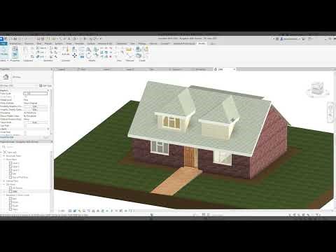 Drawing a Dormer Roof in Revit