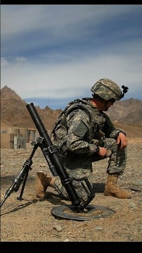 M2 60 mm Mortar — U S Light Company Support WW2 Visual Archive Shorts