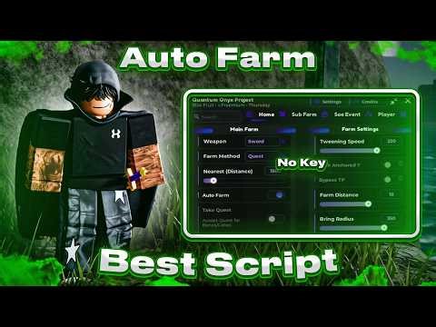 Blox Fruits Script Hack GUI - Auto Farm, Auto Quest, Auto Raid, Fruit Snipper, Fast Attack [NO KEY]