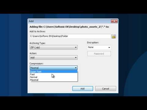 Cómo comprimir un archivo con WinZip