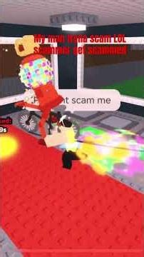 #roblox scammer get scammed