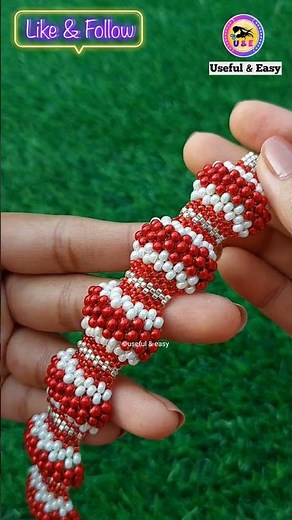 Flat cellini bracelet tutorial posted in my channel useful & easy #shorts