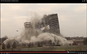 College Raises $12,000 on Building Implosion Auction: Watch