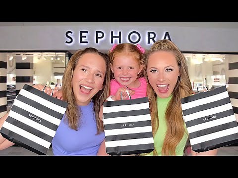 $100 BUDGET SEPHORA SHOPPING CHALLENGE 🛍💄(KAYLA VS KALLI VS HALLIE)