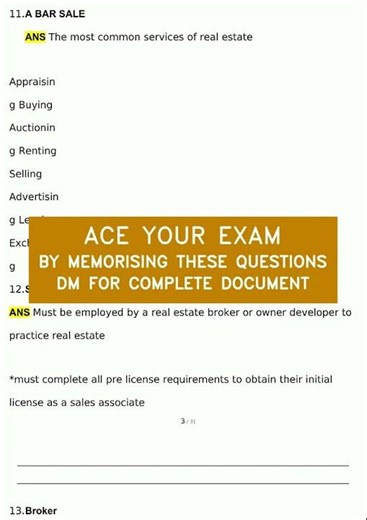 GOLD COAST Real estate sale associate pre license course exam prep 2024 Newest Questions and Answers