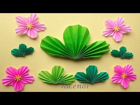 折り紙 松 簡単な折り方 Origami pine tree tutorial tutorial（niceno1）