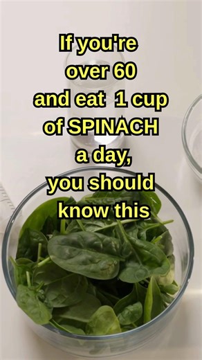 What Happens If You Eat Spinach Every Day Over 60? | Healthy Benefits Of Spinach For Seniors