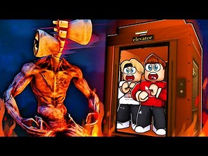 FAHRE NIEMALS UM 3UHR NACHTS mit diesem HORROR FAHRSTUHL in Roblox!