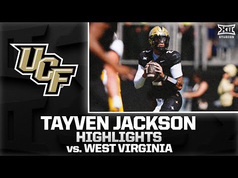 Tayven Jackson Highlights vs. West Virginia | 2025 Big 12 Football