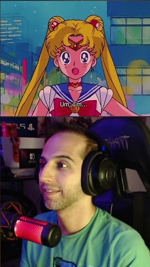 Sailor Moon's first appearance