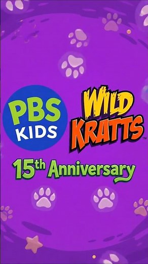 PBS Kids Presents Wild Kratts 15th Anniversary logo v2 #nostalgia #mostviewedonyoutube