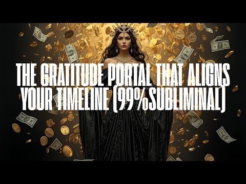 THE GRATITUDE PORTAL THAT ALIGNS YOUR TIMELINE (AAA SUBLIMINAL) WARNING EXTREMELY POWERFUL!!!