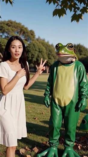 The Frog Prince 😮😂🐸#funny