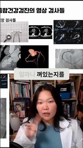 심장 검사 들 : 심전도, 심장석회화CT, 심장초음파, 조영CT
