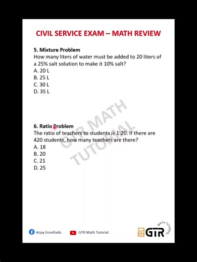 Civil Service Exam Reviewer 2026 Basic Math #civilserviceexam #upcat #collegeentranceexam #foe #NAPOLCOM