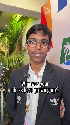 Who was your chess hero growing up? ✨ #FIDEWorldCup #Goa | FIDE - International Chess Federation